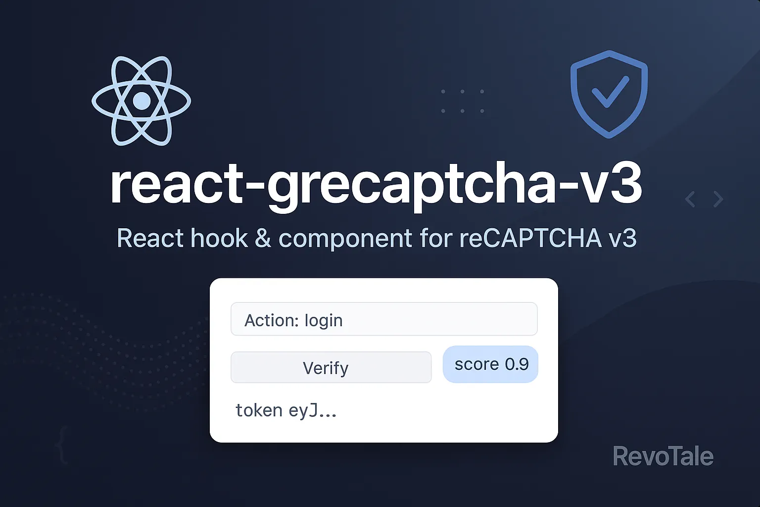 Google reCAPTCHA V3 для React