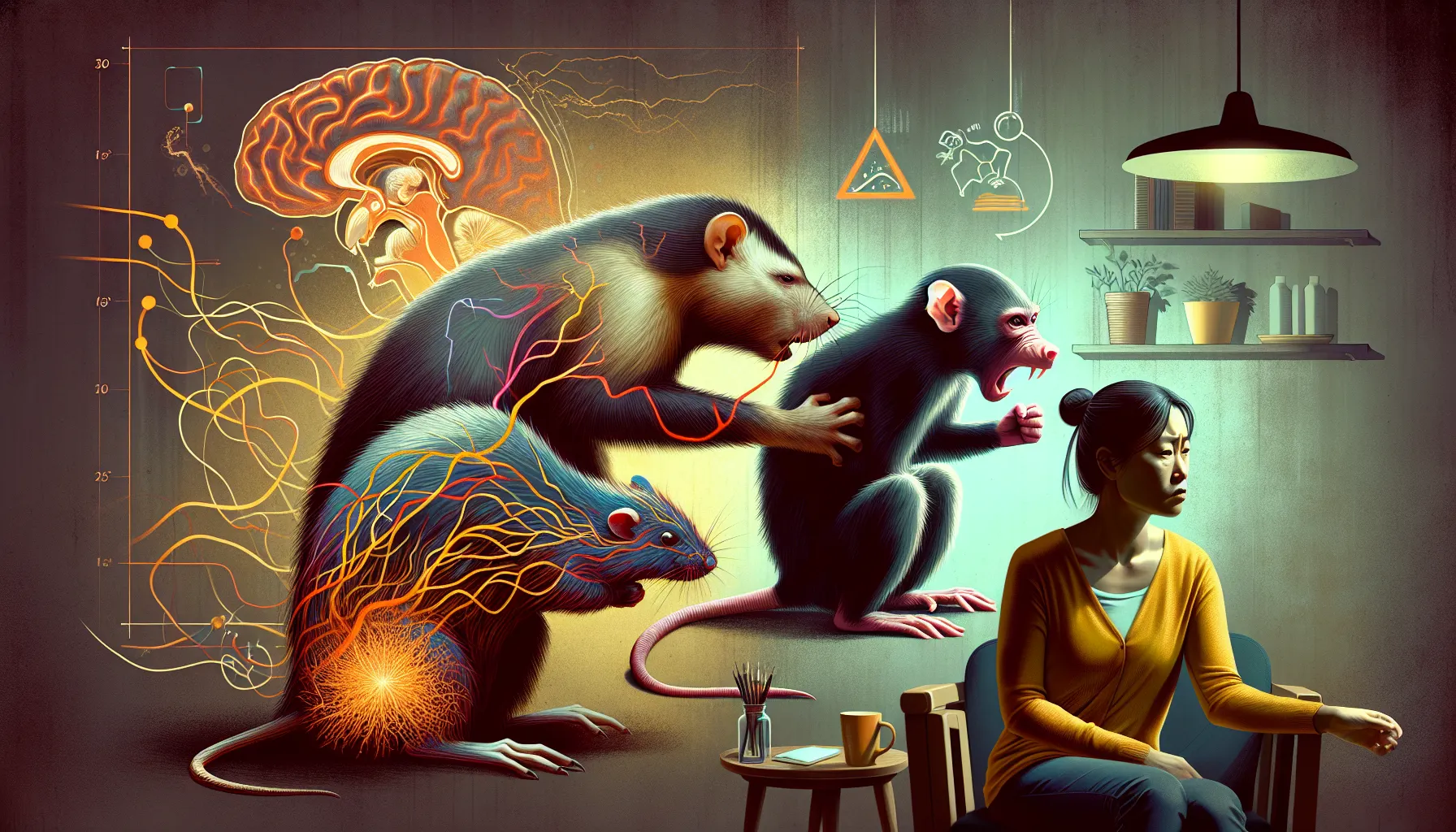Generated image for 🧠 The Impact of Stress on Aggression
