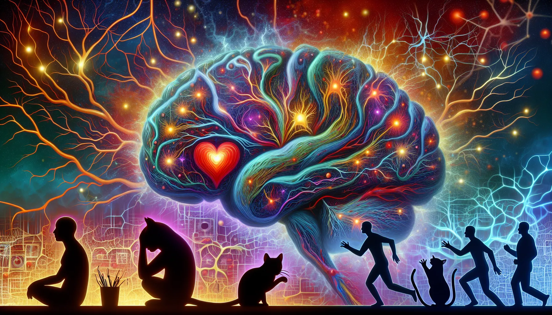 Generated image for Second metaphoric layer of the brain