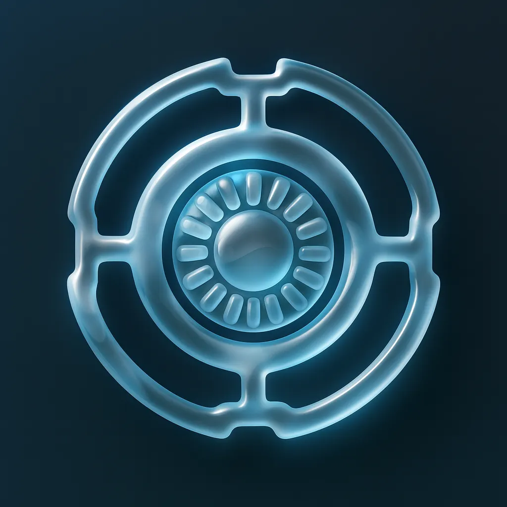 Revotale Liquid Glass Logo